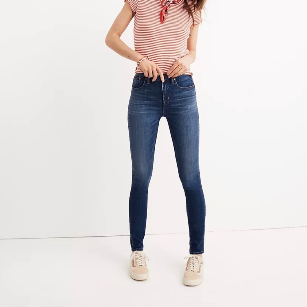Madewell 10" High Rise Jeans sz 27 tall